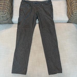 Athleta Heather Brown Leggings, size S
